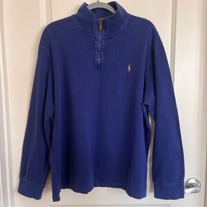 Polo by Ralph Lauren Men's Estate Rib Quarter Zip Pullover